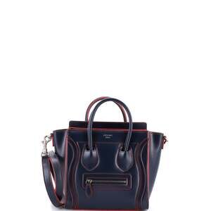 Celine Luggage Bag Smooth Leather Nano #240282C16B